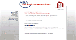Desktop Screenshot of aba-relocation-basel.ch